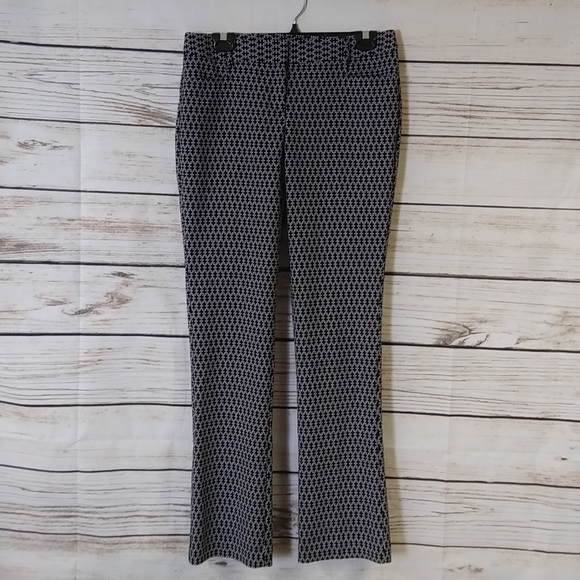 Express Columnist Geo Pixel Print Pants Size 6R - Picture 3 of 7
